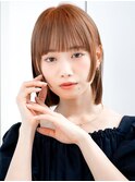 ☆20代30代大人かわいいナチュラル暗髪エアーストレートヘア