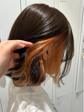 ココ(co.co.) 【オリーブベージュ】×【ペールオレンジ】