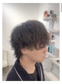 無造作パーマ