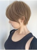ショートボブ髪型30代40代50代前髪あり前髪なし面長丸顔【倉田】