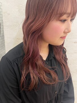 ザ ランド(THE LAND) ピンクブラウン/イヤーリングカラー/ピンク