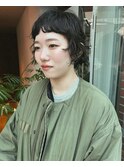 （stylist高橋）伸ばしかけショートボブパーマ