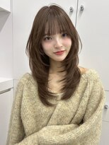 ユーフォリア 新宿店(Euphoria) ハイレイヤー/ロングレイヤー/ベージュカラー/レイヤー