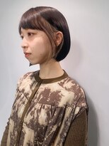 キコエル 三軒茶屋(kikoeru)&nbsp;イヤリングカラー柔らかナチュラルボブ［三軒茶屋］