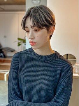 サロン シー(salon sea) salonsea 奥村 ハンサムショート アンブレラカラー