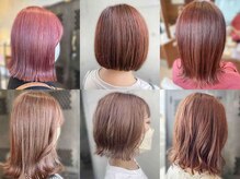 《艶感が魅力の暖色カラー☆》女性らしく柔らかく優しい印象の暖色カラー