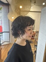 シャイン(Shine) レイヤーボブ スパイラルパーマ