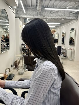 ナンバー アンフィール 渋谷(N° anfeel) 透明感ストレート！