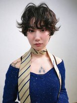 ナービス(NARVIS)&nbsp;ショートレイヤー/パーマ/流れパーマ