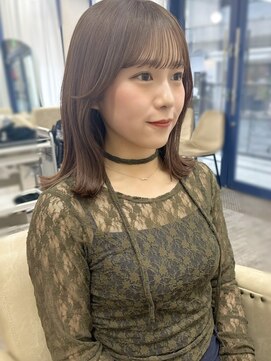 ソア 並木坂(Soa) くびれヘア/顔周りカット/顔周りレイヤー/Minori