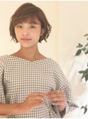 +animo東川口+斜めバング☆ミントアッシュ☆フェザーショートT