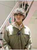 海外風マッシュウルフ