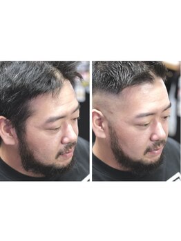 カットメニューには眉カットorヘッドスパがセット◎清潔感あるメンズの身だしなみをしっかりサポート！