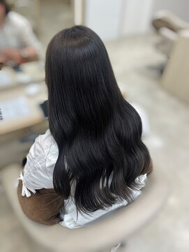 ケンジ 平塚ラスカ店(KENJE) 黒髪にも透明感を《ブルーブラック》