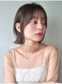 サイドバングモテ髪くびれヘアうるツヤフェイスフレーミング