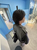 アグ ヘアー アイス 草薙店(Agu hair ice)&nbsp;毛流れセンターパートウルフ
