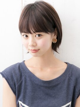 セイドット オモテサンドウ(Say. omotesando) Say.くびれショート丸みショートヘーゼルグレージュ暗めカラー