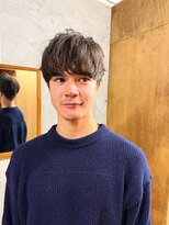 ランド(Land.)&nbsp;緩めツイストスパイラルパーマ波巻きパーマメンズパーマ20代30代