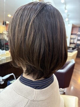 シャンプーボーイアネックス(SHAMPOO BOY Annex) 大人かわいいショートボブby ERINA