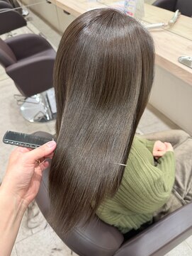 シュク 高円寺(SYUK) ブリーチなし/オリーブ/赤み消し/ベージュ/透明感【SYUK】kanna