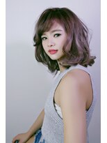 ワークス(WORKS)&nbsp;【WORKS】☆新定番☆グレージュで揺れるナチュラルウェーブ☆