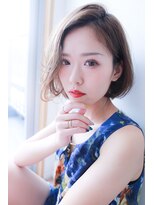 オーシャン(Ocean)&nbsp;[OCEAN Hair&Life]ラフな動きの前下がりフェミニンボブ☆