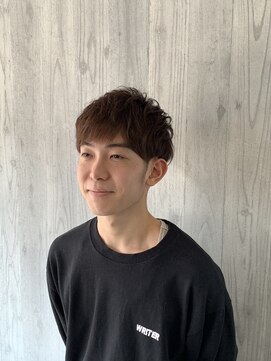 ヘアショップ ライフ(hair shop Life) パーマ風クセ毛ヘアー　ツーブロック編