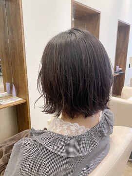 ラウブロッサム 大宮西口店(Lau Blossom) 【Lau Blossom 入江】おしゃれ黒染め　明るくできる自然な黒