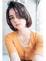 テイラー(Taylor)&nbsp;【Taylor大宮】かきあげバング×透け感ブラウン