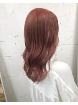 ヘアアトリエコモノ(hair l'atelier KoMoNo) 【1,2bleach】血色補正！ピンクベージュ