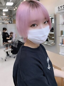 リンドトウキョウ(LINDO TOKYO) R27_ホワイトピンク/ブリーチオンカラー/Wカラー/艶カラー