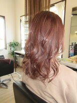 コアフィールフィス(COIFFURE fils) 【見附　今町】ピンクアッシュゆるふわヘア