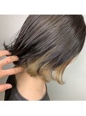 【WEG/難波/道頓堀】ミルクティーベージュ/インナーカラー/美髪