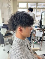 ミオ(Mio)&nbsp;滋賀、南草津、メンズ美容室、波巻きツイストスパイラルパーマ