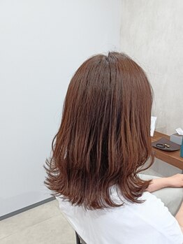 ルテ(rete')の写真/【平田町】大人女性の髪の悩みを全て解決！白髪をしっかりカバーしながらトレンドの透明感カラーを楽しめる