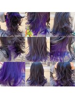 キジ(KIJI) ★インナーカラー×ブルーバイオレット★