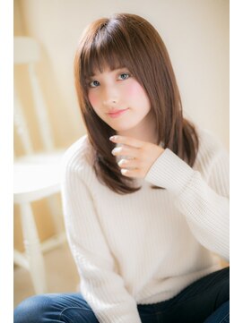 モッズヘア 福岡天神店 *mod's天神*…　クロスパーマOK♪グッドガールな大人カジュアル