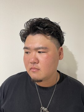 ヘアステーションフラット(HAIR STATION FLAT) 大人のかき上げパーマ