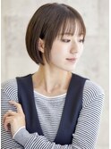 似合わせカット×ひし形ナチュラルボブ【瀧上丈司】