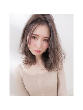 ヘアーズ ベリー 二日市店(hairs BERRY) BERRY＿グレージュ＿デザインカラー＿似合わせカット