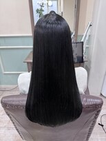 ラボヌールヘアーノーブル 新越谷店(La Bonheur hair noble)&nbsp;極上髪質改善/美髪ストレート/BLACKカラー