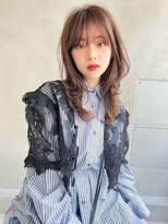 マイルス(MILES) 【MILES】大人かわいいレイヤーミディxサンドベージュ