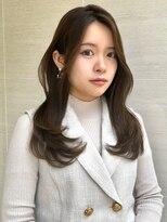 オーロ(ORO)&nbsp;くびレイヤー小顔カット◎前髪イメチェンこなれミディボブルフ