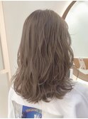 【ブリーチなし】アッシュブラウン★