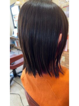 ヘアスタジオブービー 軽めミディアム/切りっぱなしミディアム◎30代40代50代