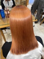 ペイジバイネオリーブ 吉祥寺店(Paige by Neolive)&nbsp;アプリコットオレンジ　ブリーチオンカラー吉祥寺