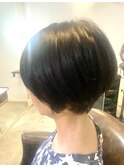 大人丸みボックスボブ