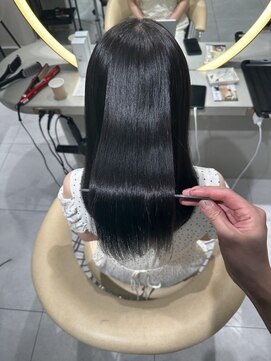 ロンドメリア 天神大名店(Lond Melia) ★前髪カタログこなれミディウェーブパーマイメチェンレイヤー★