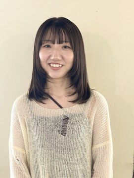 美容室 はなこ ミディアムレイヤー