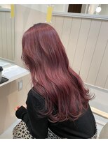 ラナンバイシダ(ranan by sida)&nbsp;チェリーレッドカラー/10代20代/韓国風/ダブルカラー/